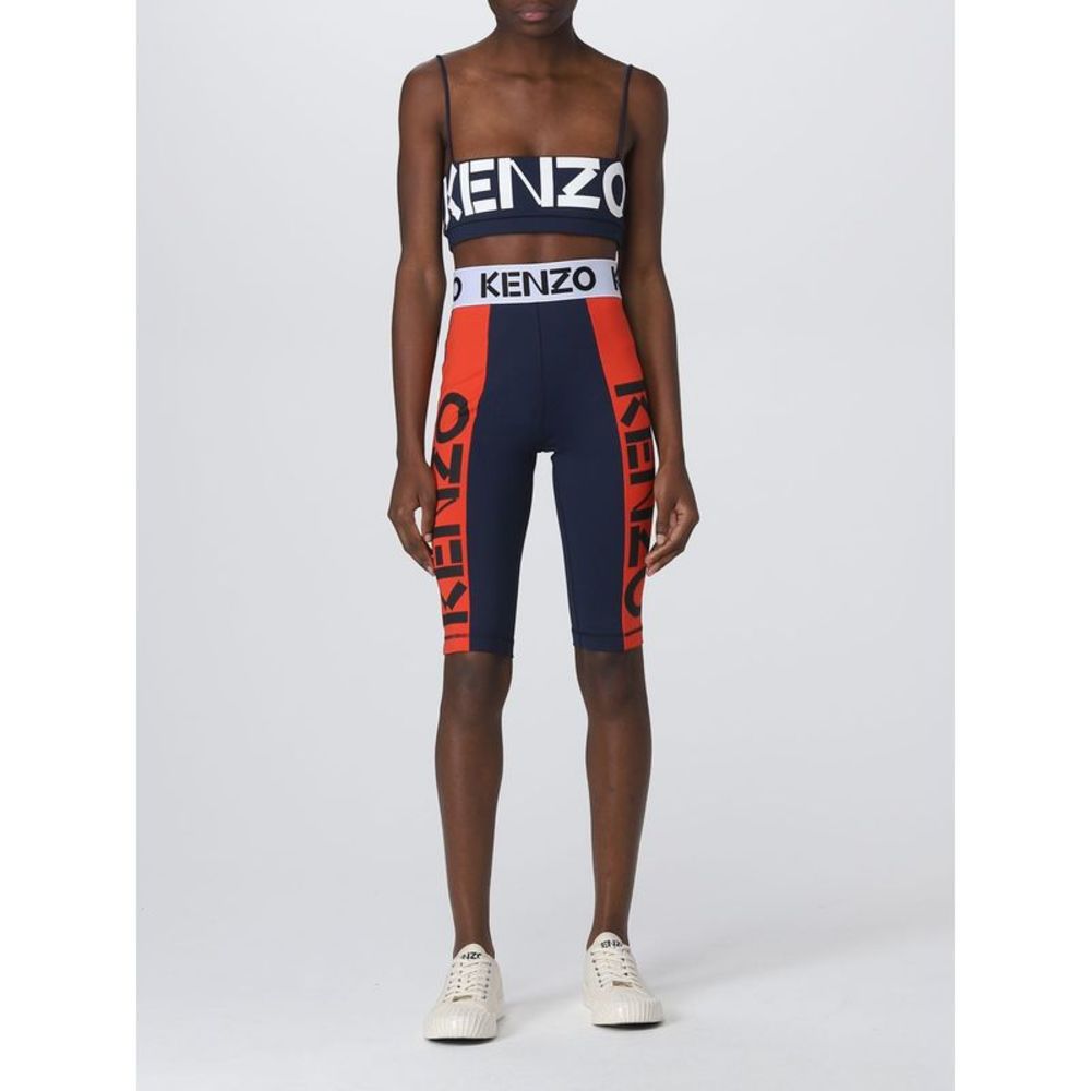Kenzo Short Woman Navy - Picture 2 of 5